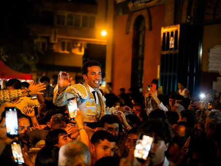 David de Miranda, consagrado como el gran triunfador de la Feria Taurina de Colombinas 2026 en los XXXIII Trofeos "El Cabezo"