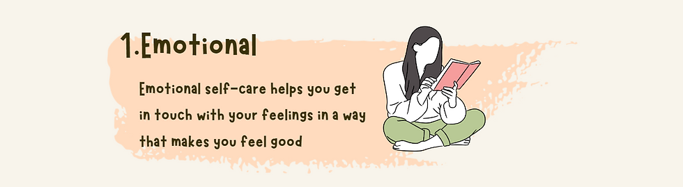 1- Emotional Self-Care