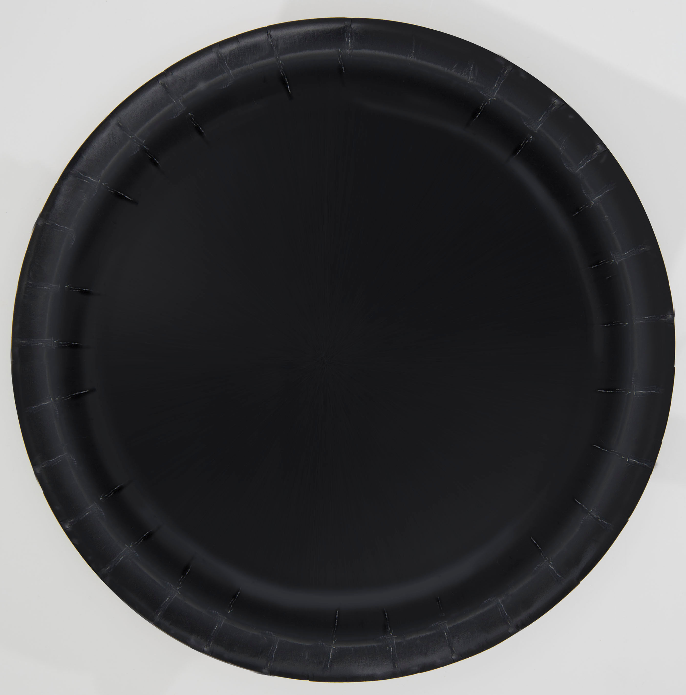 Black 9" Paper Plates