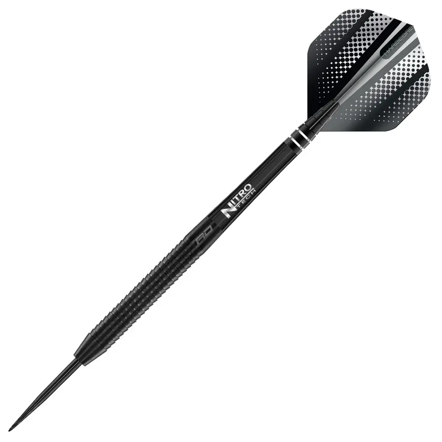 Thumbnail: 28g Razor Edge Black 85% Tungsten Steel Tip Darts by Red Dragon