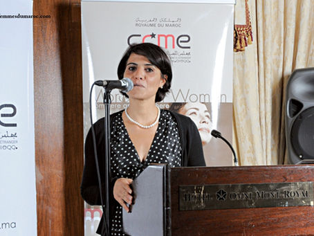 Souad Talsi, an activist dedicated to the Moroccan diaspora in England