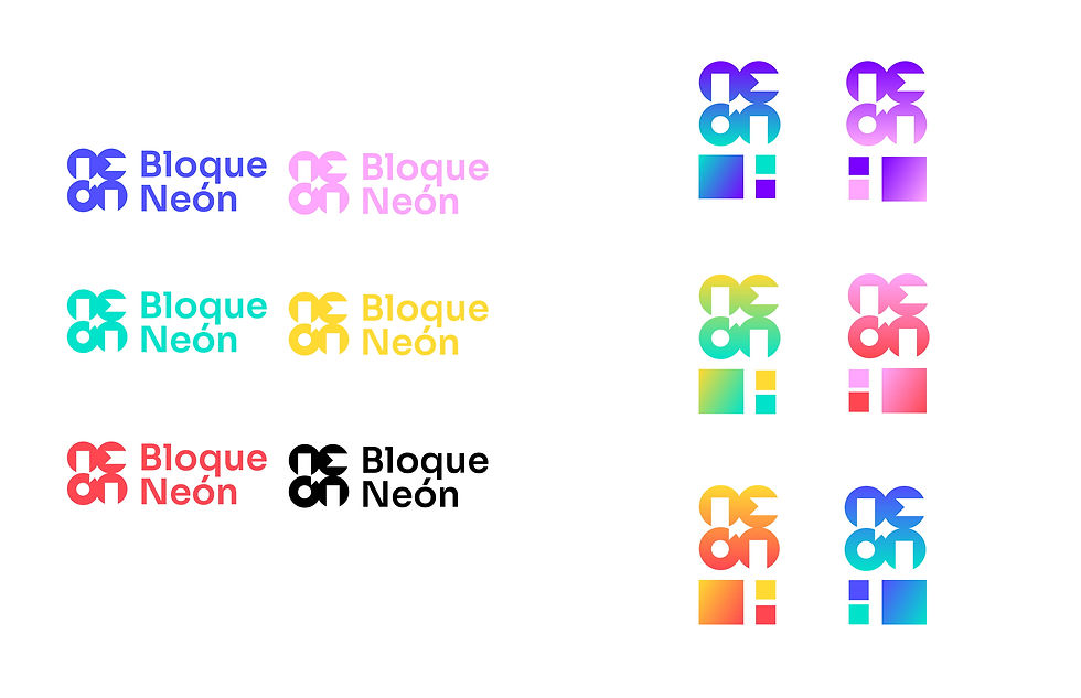 bloque neon 6