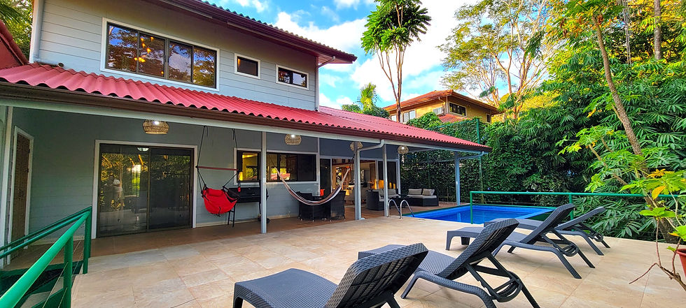Pool Area Casa Paraiso en la jungla
