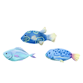 peces azules