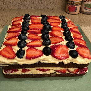 Keto Berry Layer Cake