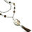 Thumbnail: Fire Agate Tassel Double Layer Necklace