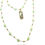 Thumbnail: Peacock Double Layer Necklace- Mint