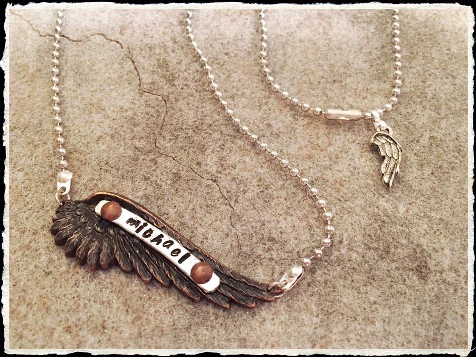 On An Angels Wing