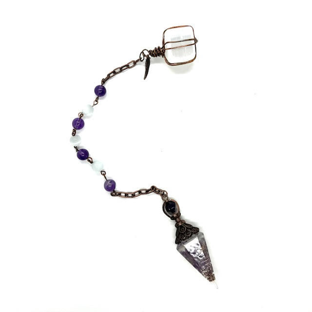 Thumbnail: Chakra Pendulum- Amethyst