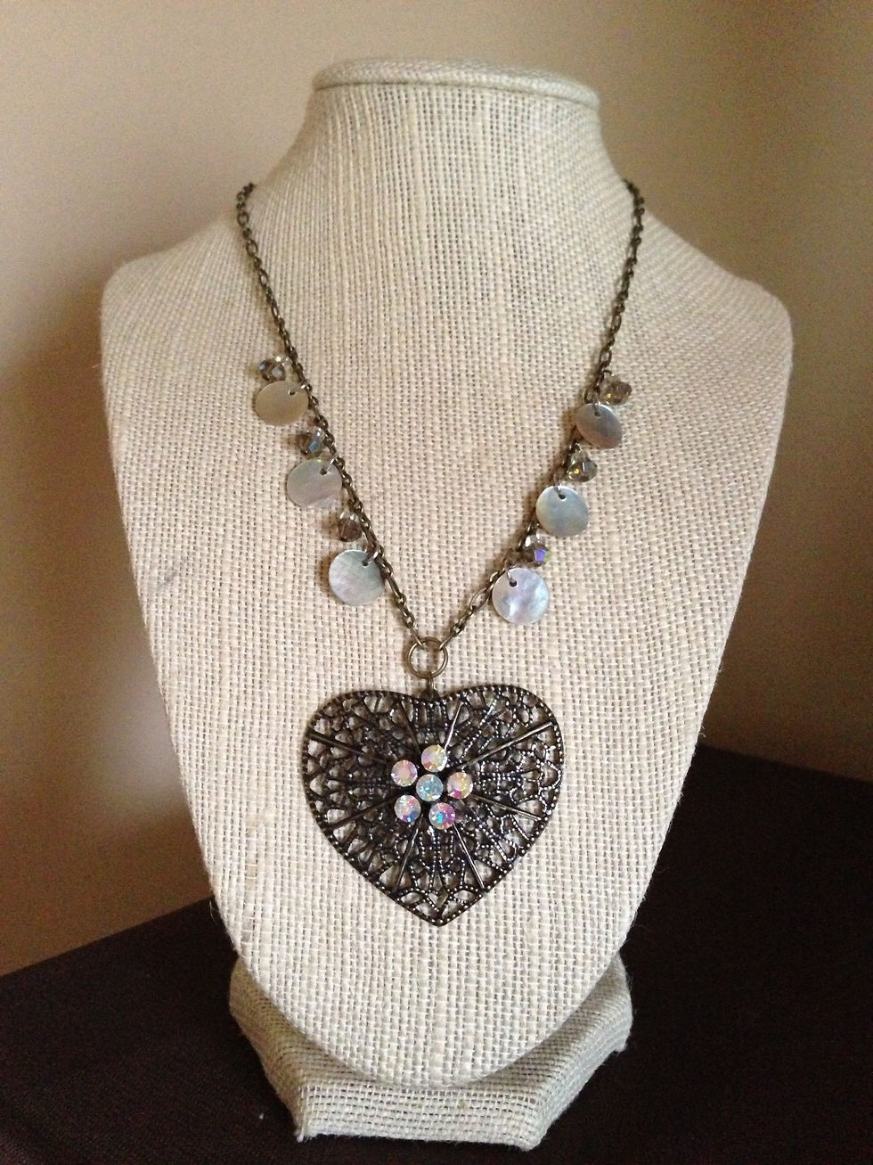 Thumbnail: Heart N Shell Necklace