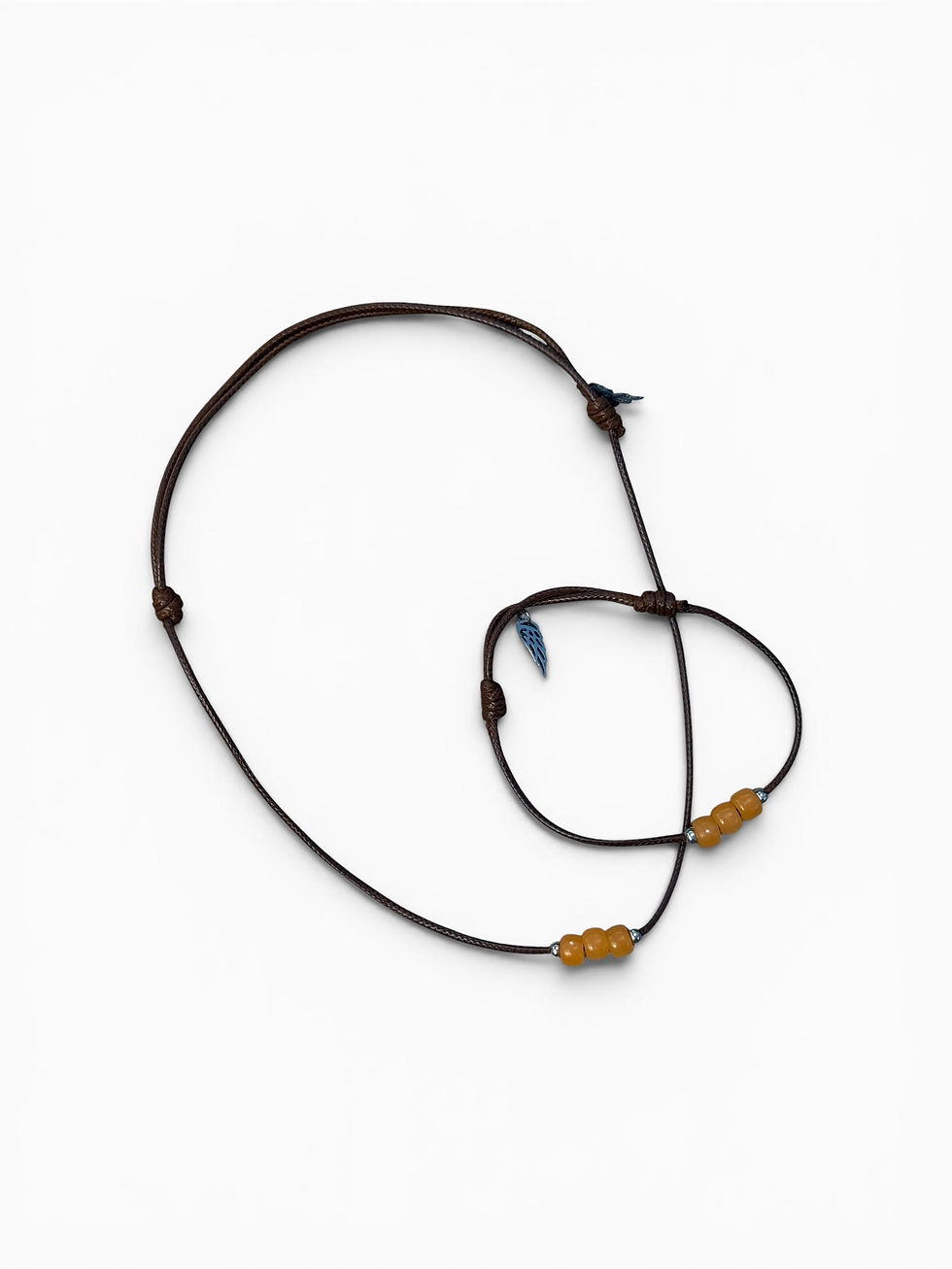 Thumbnail: UV Color Change Waterproof Bracelet- Brown N Orange