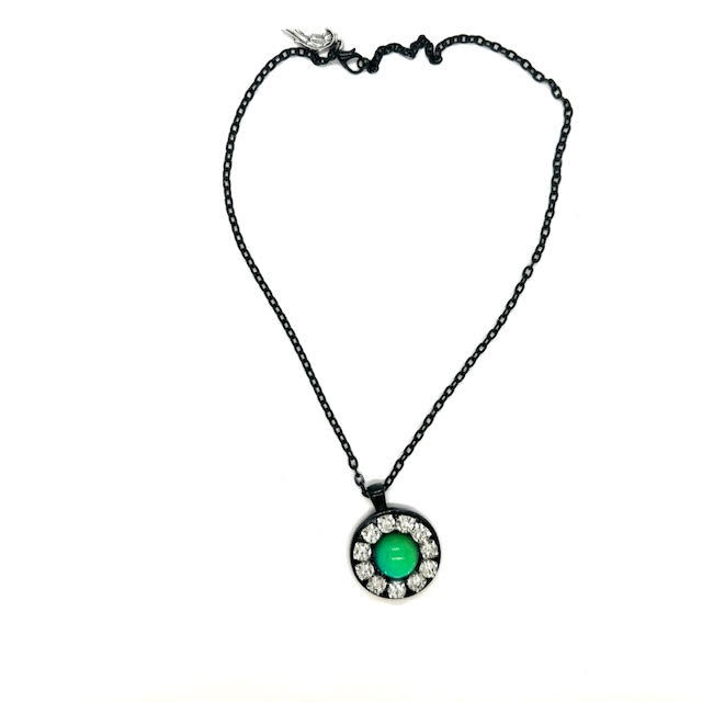 Thumbnail: Sunny Side Up Mood Choker- Black
