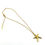 Thumbnail: Golden Wavy Starfish Necklace