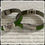 Thumbnail: Luck O Irish Kelly Green Leather Bracelet