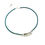 Thumbnail: Moon Phase Choker / Wrap Bracelet- Teal
