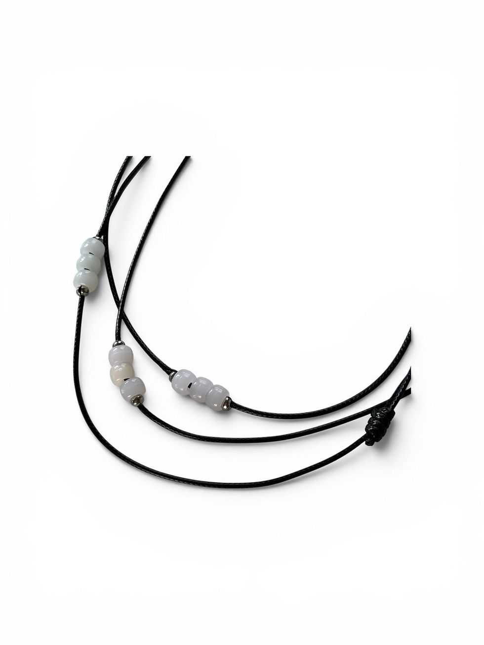 Thumbnail: UV Color Change Waterproof Necklace- Black N Purple