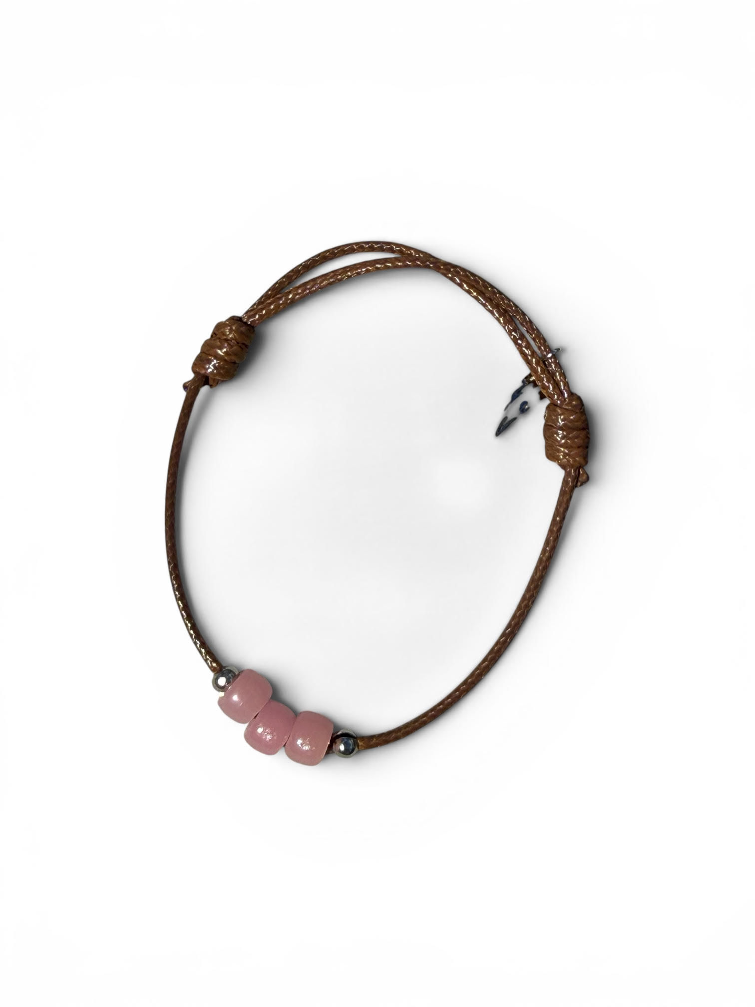 UV Color Change Waterproof Bracelet- Brown N Pink