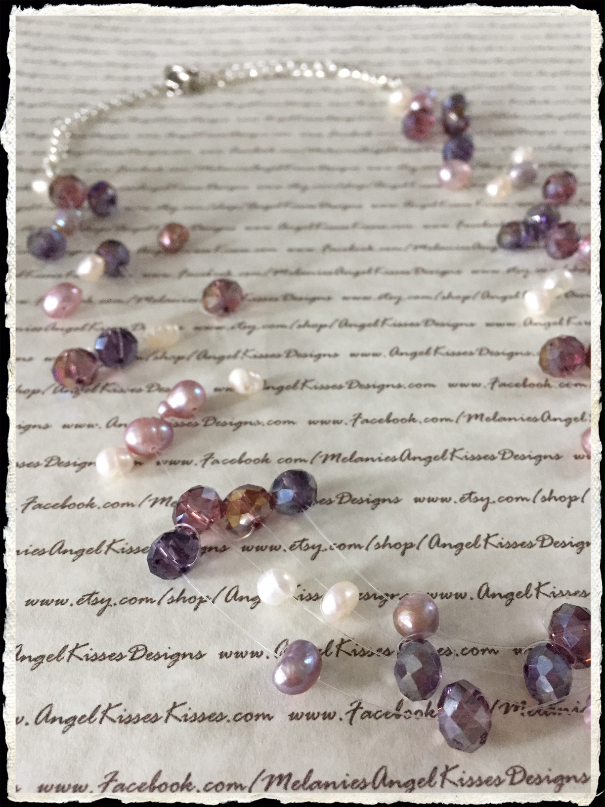 Floating Pearls- Lavender