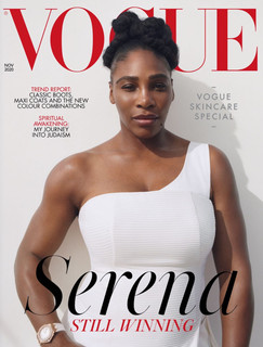 November 2020 Feature in British Vogue of Anna Kosa Abstract Expressionist Artist