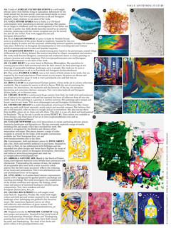 December 2020 Feature in British Vogue of Anna Kosa Abstract Expressionist Artist