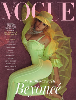 December 2020 Feature in British Vogue of Anna Kosa Abstract Expressionist Artist