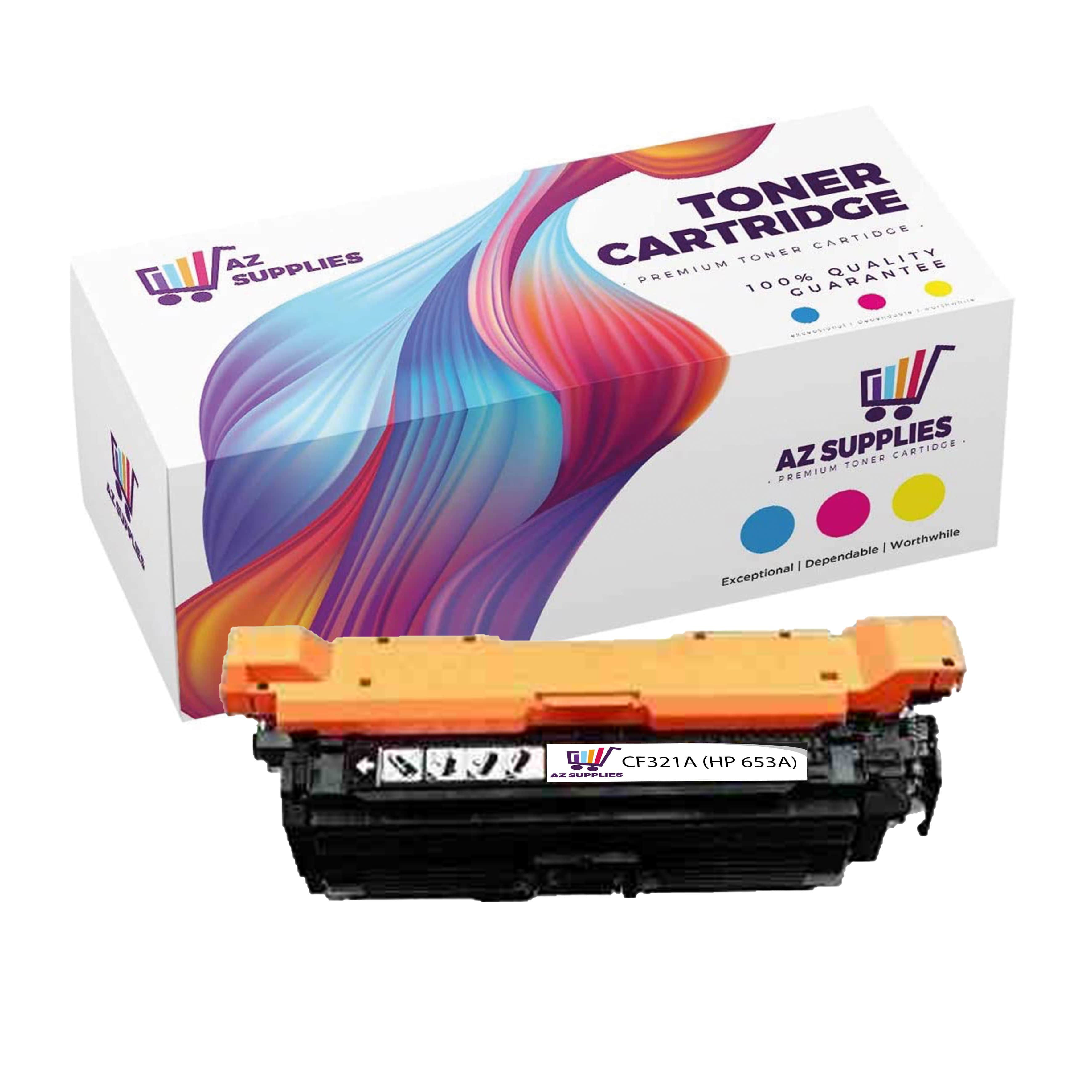 HP CF321A (HP 653A) Cyan Compatible Toner Cartridge
