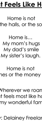 What Feels Like Home by Delainey Freeland