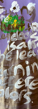 One thing about the outdoors is all of the leaves turning different colors. by Clara Helms