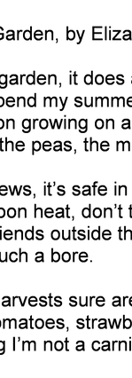 Summer Garden by Eliza Hasegawa