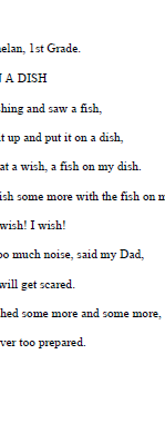 Fish on a Dish by Olivia Phelan
