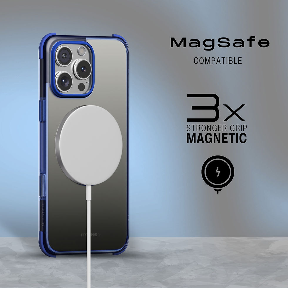 Thumbnail: HUES | Protective Bumper Case | iPhone 16 Pro | Pro Max | Blue