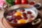Turkish Sausage Omelette (Sujuk/Sucuk)