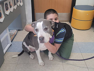 pet partner Elsa at CiTi BOCES