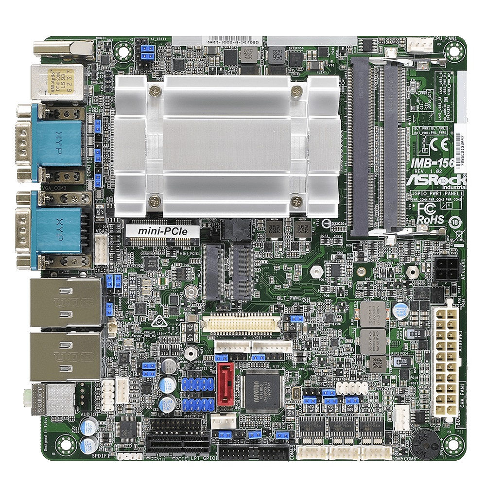 Mini-ITX Motherboard ASRock Industrial (IMB-156J)