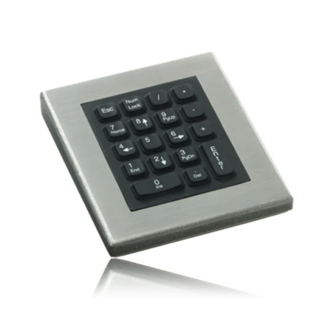 Industrial Stainless Steel Numeric Keypad iKey DT-18