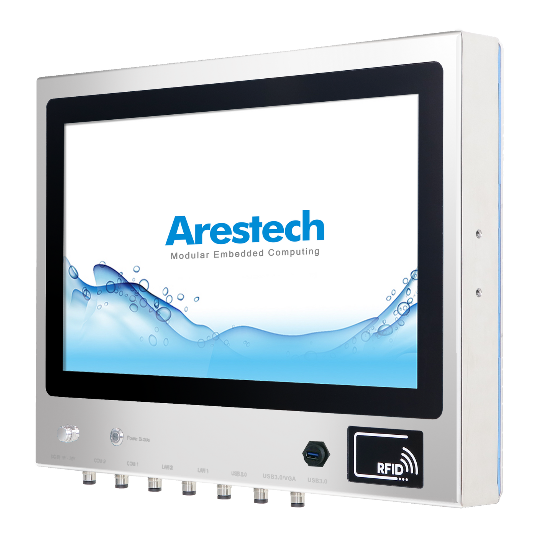 Full IP66/69K Stainless Panel PC - Arestech - PPC-Z2412RW