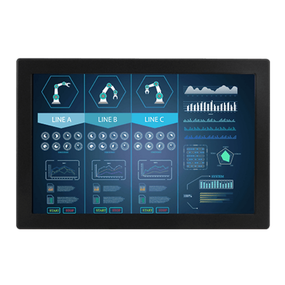 21.5" Front IP65 High Brightness Display Winmate W22L100-IPA3HB