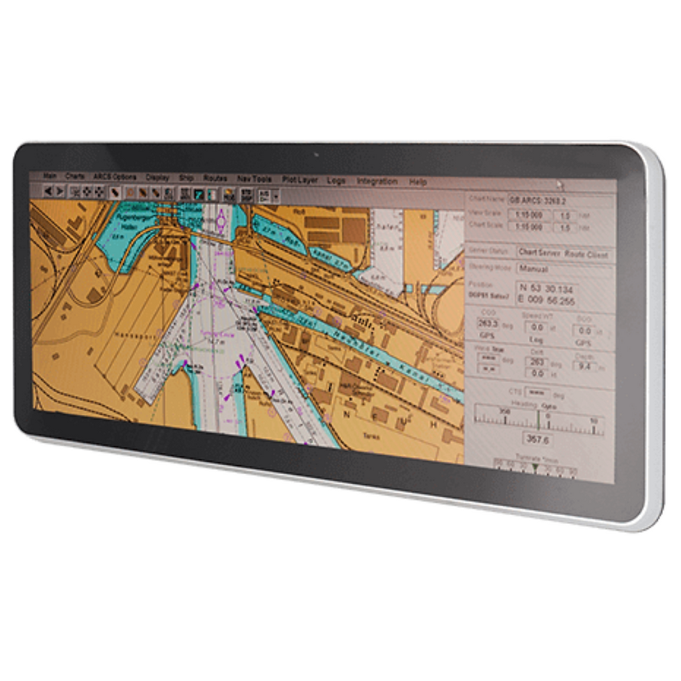 12.3” Marine Dashboard Panel PC Winmate W12IE3S-MRB1FP