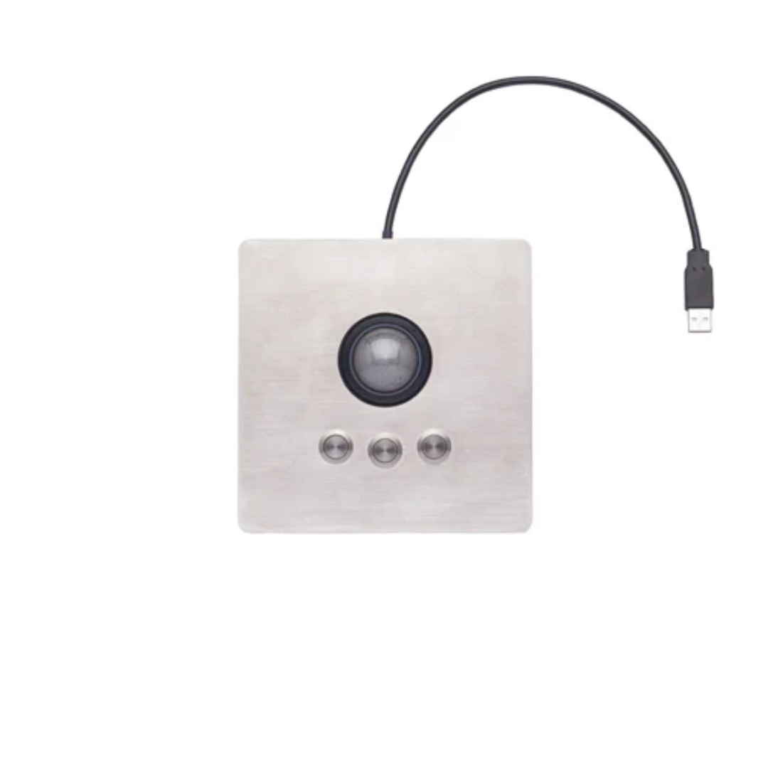Panel Mount Industrial Optical Trackball iKey PM-TB