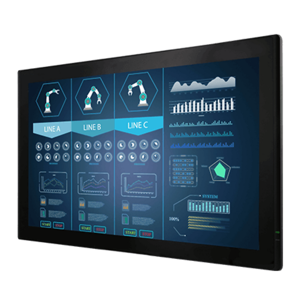 32" Multi-Touch Chassis Display Winmate W32L100-PTA1-4K