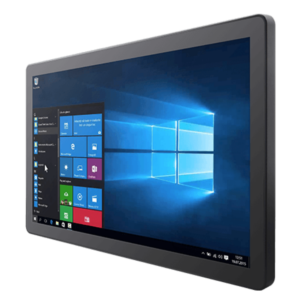 24" G-WIN GC-Series Front IP65 PCAP Panel PC Winmate W24IE3S-GCA2