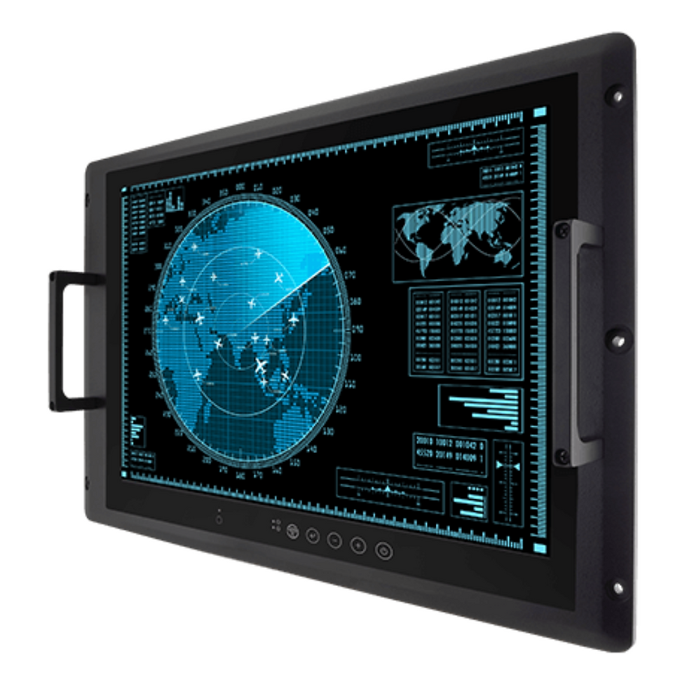 27" 4K2K UHD Defence Display Winmate W27L100-MLA3FP