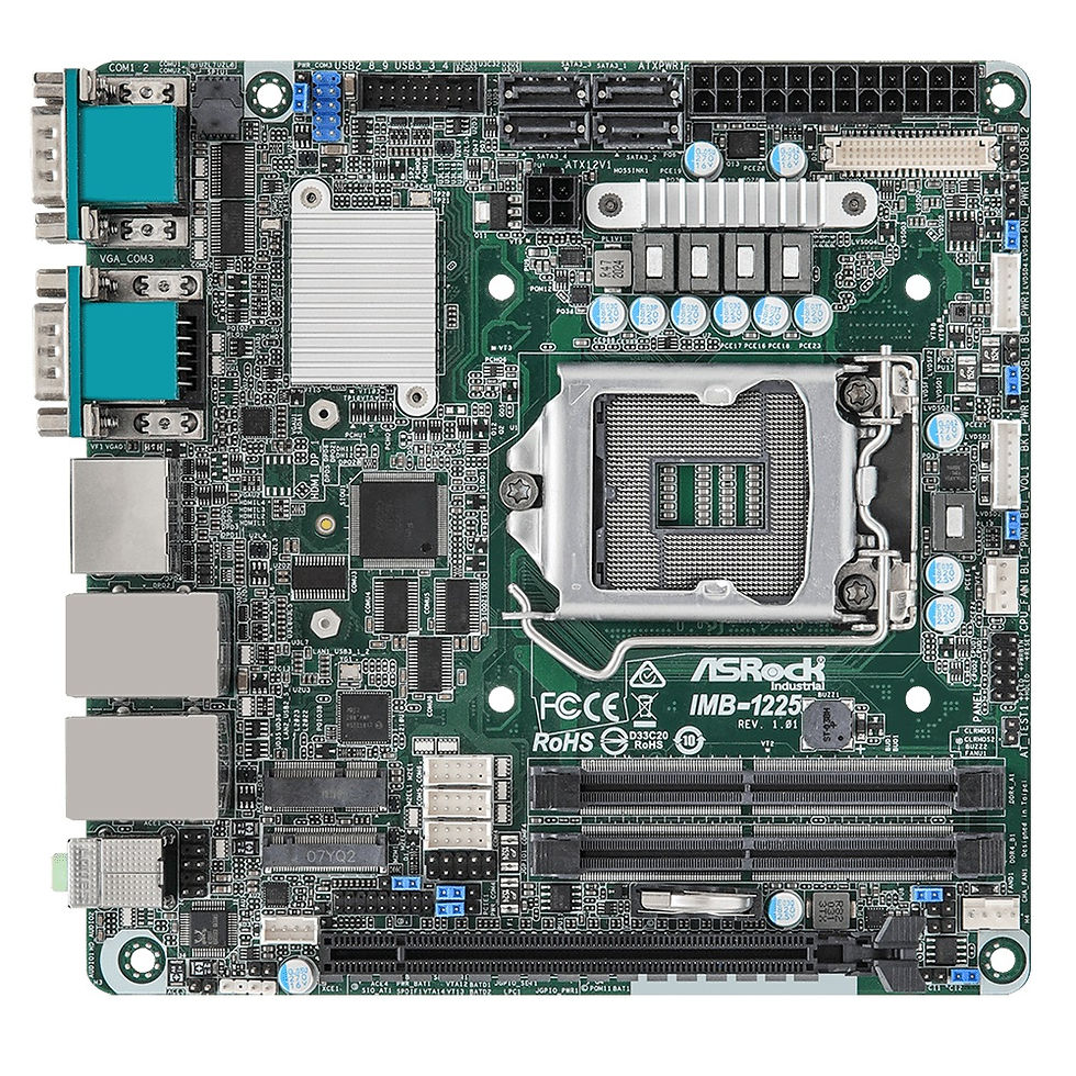 Mini-ITX Motherboard ASRock Industrial (IMB-1225)