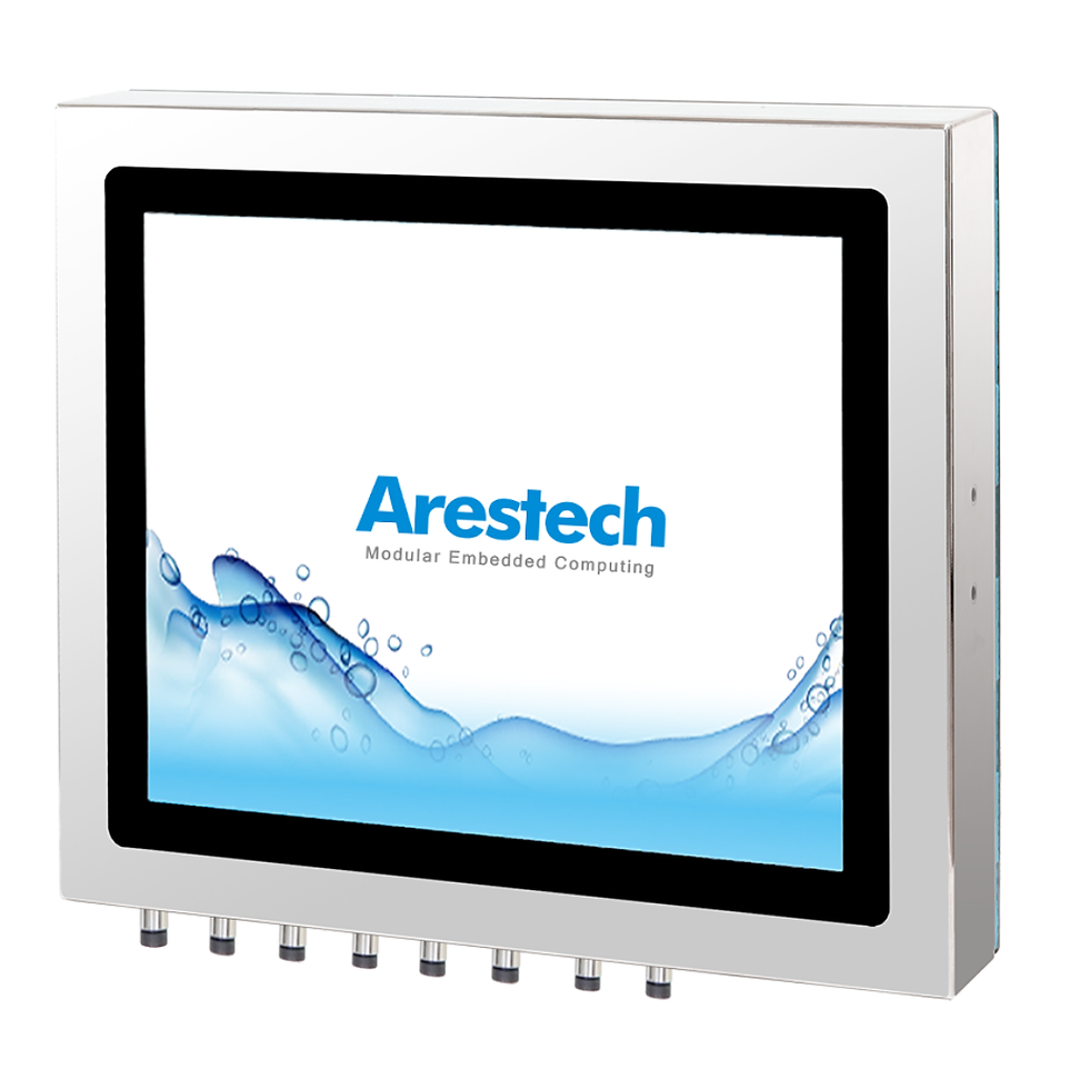 Full IP66/69K Stainless Panel PC - Arestech - PPC-Z1512P