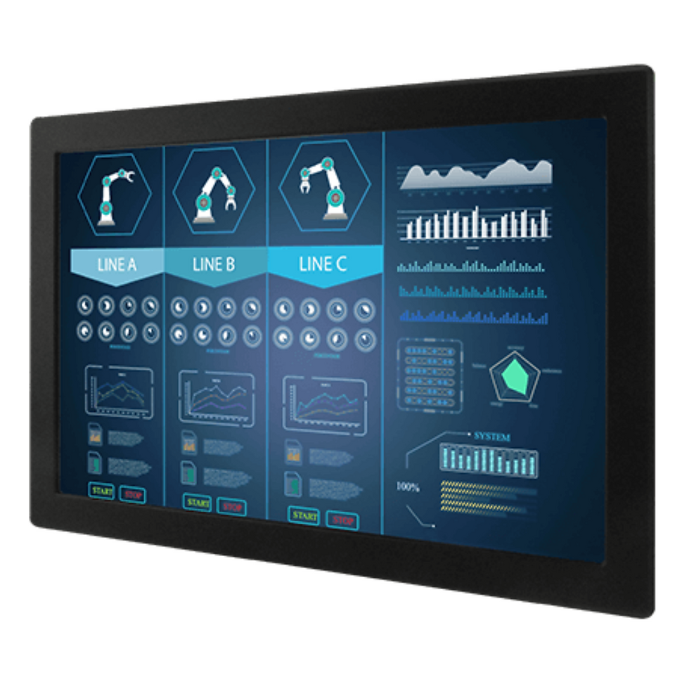 24" Panel Mount Display Winmate W24L100-PMS1