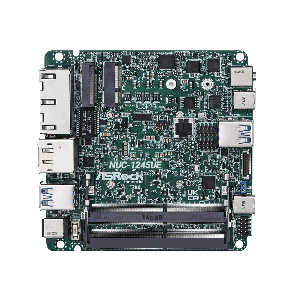 NUC Motherboard ASRock Industrial (NUC-1245UE)