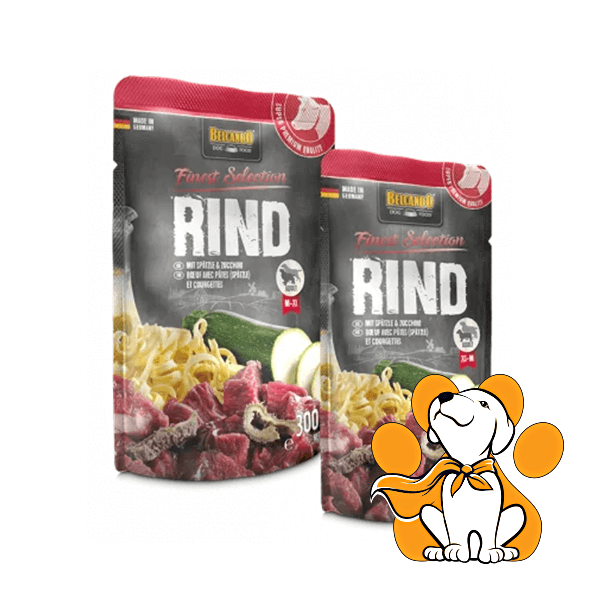 Thumbnail: BELCANDO Finest Selection Beef 125g, Obrok u Kesici od Govedine, Vlažna Hrana