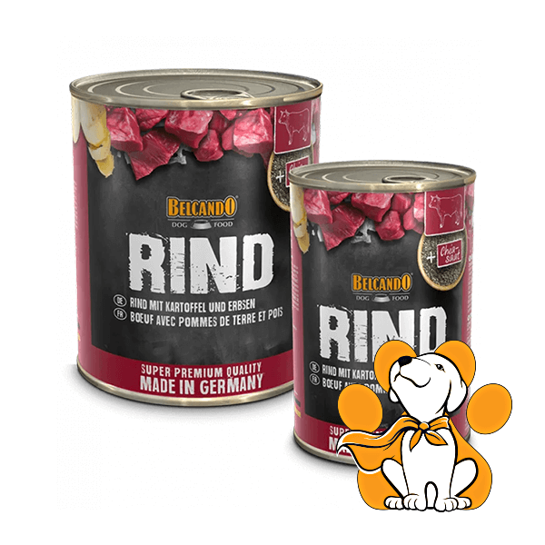 Thumbnail: BELCANDO Beef 400g, Mokra Hrana u Konzervi sa Govedinom, Krompirom i Graškom