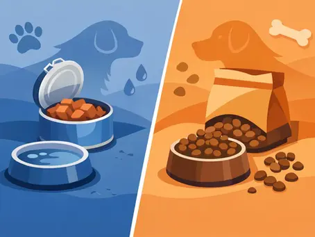 Wet food vs dry food: šta je bolje za ljubimca?