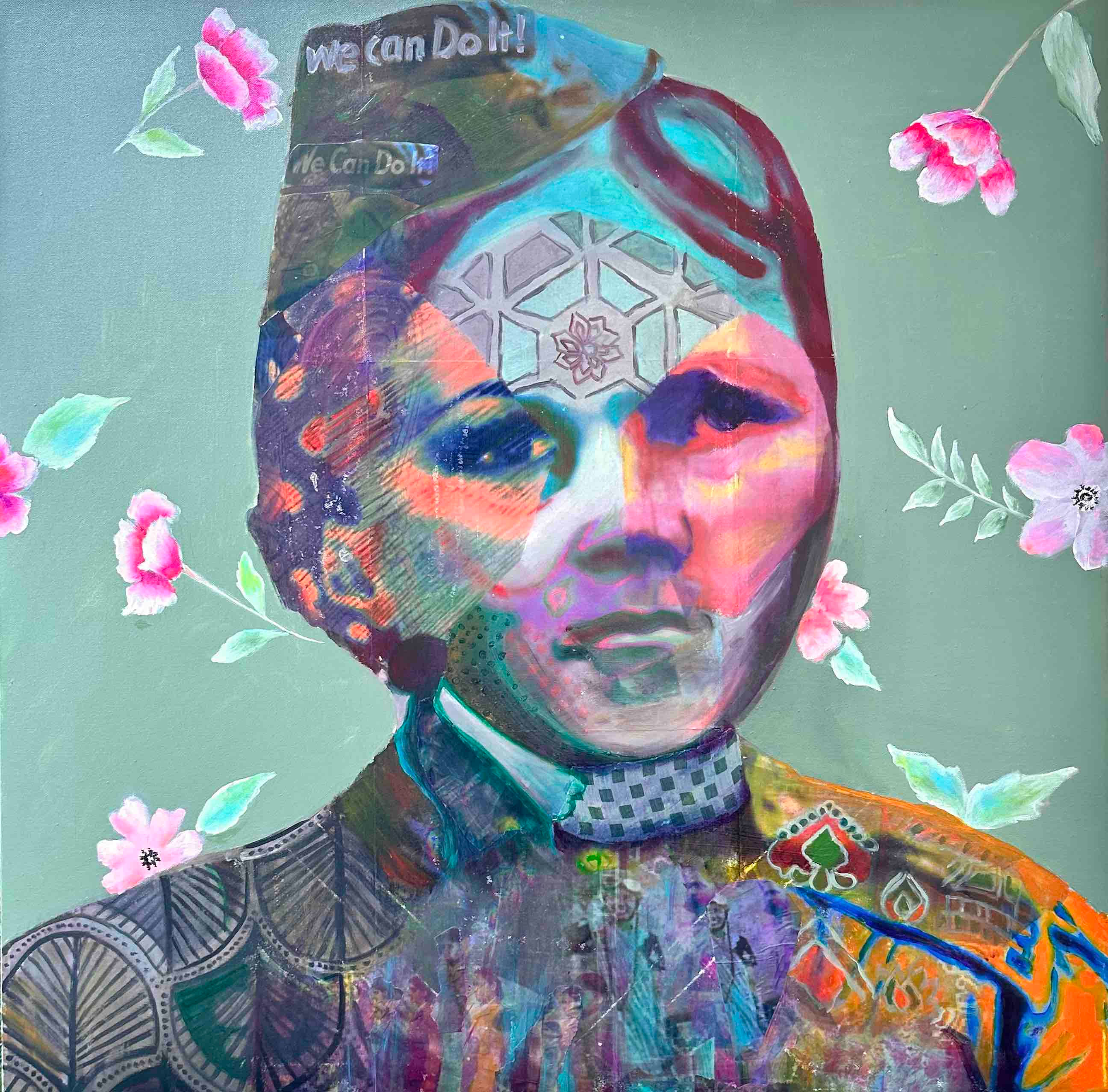 Raceless Warrior no 1 | 36'' X 36'' IN